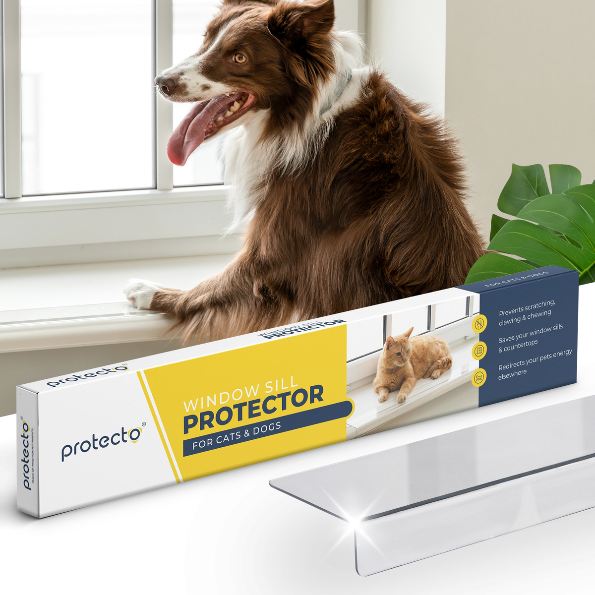 Scratch Door Protection Dog, Cat Door Frame Protection for Cats Scratches, Door Frame Protection, Transparent, Furniture Protection for Scratches Car Sticker