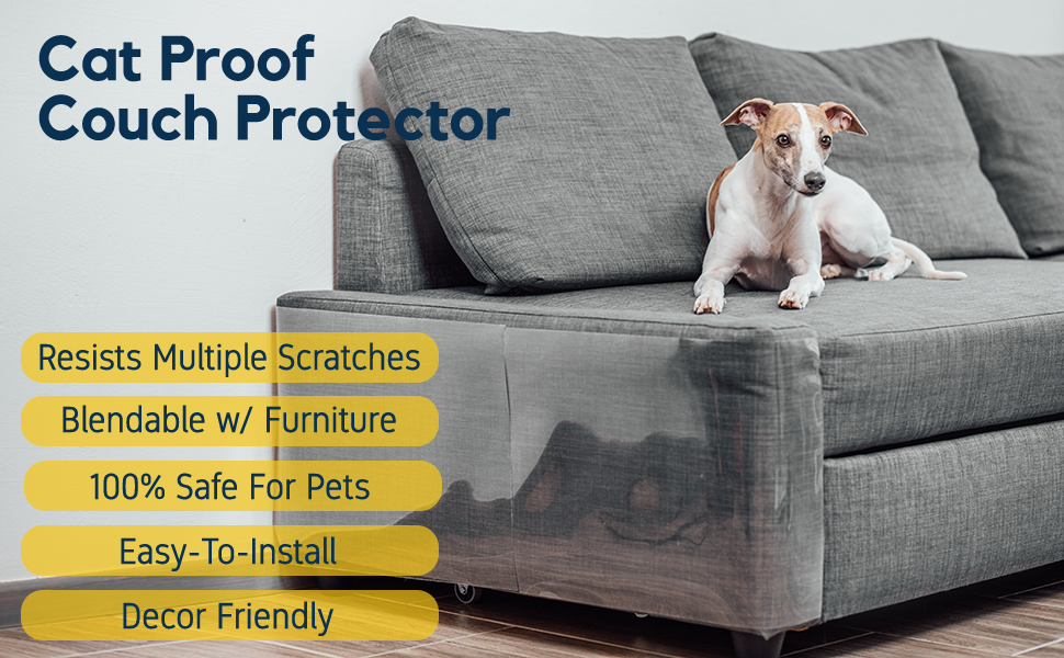 Cat Proof Couch Protector Scratching Furniture Guard Protecto