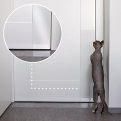 Cat scratch door protector hot sale